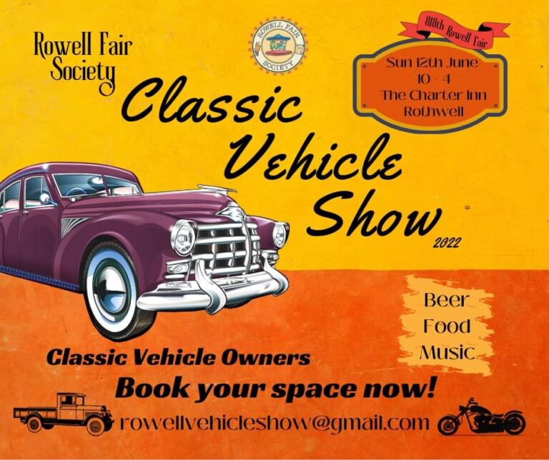 Read more about the article Classic Vehicle Show at The Rowell Fair 2022