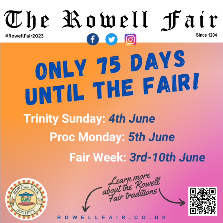 Read more about the article The Countdown continues for Rowell Fair 2023..!