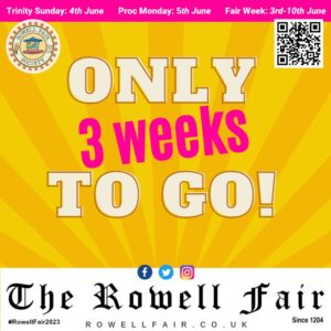 Read more about the article THREE Weeks to Go!