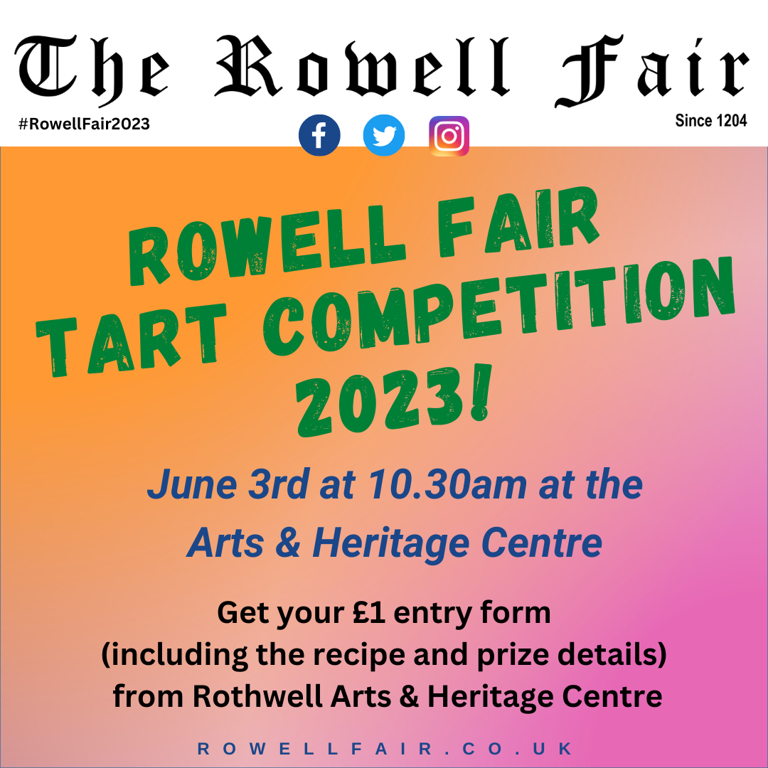 You are currently viewing The Rowell Fair Tart Competition 2023