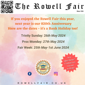 Read more about the article Dates for your Diary