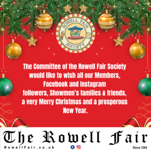 Read more about the article Merry Christmas from the Rowell Fair Society
