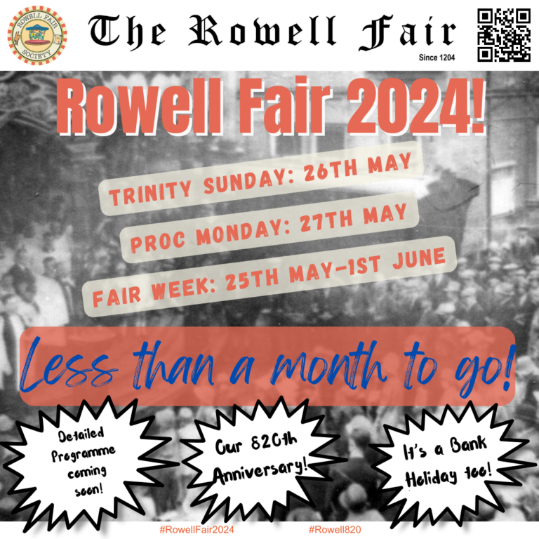 Read more about the article Rowell Fair 2024 – Less than a month to go!