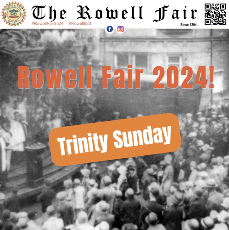 Read more about the article Rowell Fair 2024 – Trinity Sunday