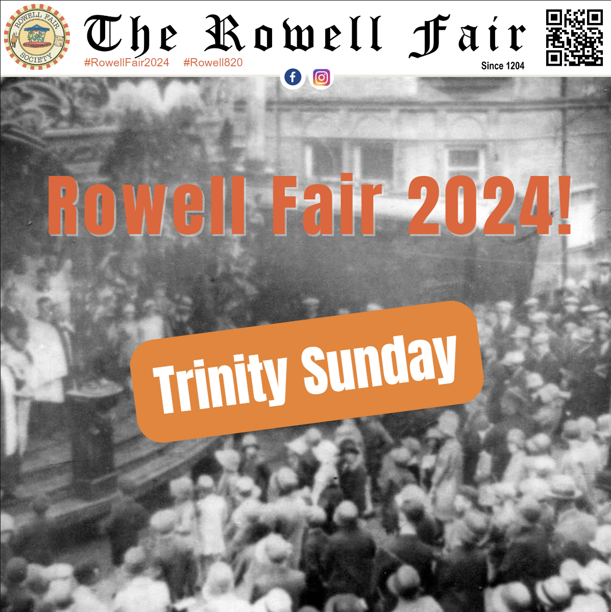 You are currently viewing Rowell Fair 2024 – Trinity Sunday