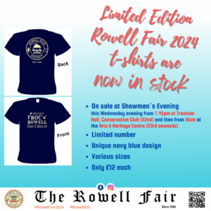 Read more about the article Rowell Fair T-Shirts 2024