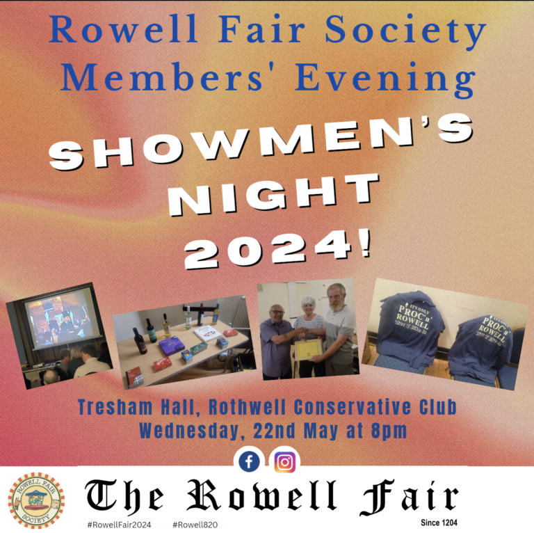Read more about the article Members’ Evening – Showmen’s Night 2024