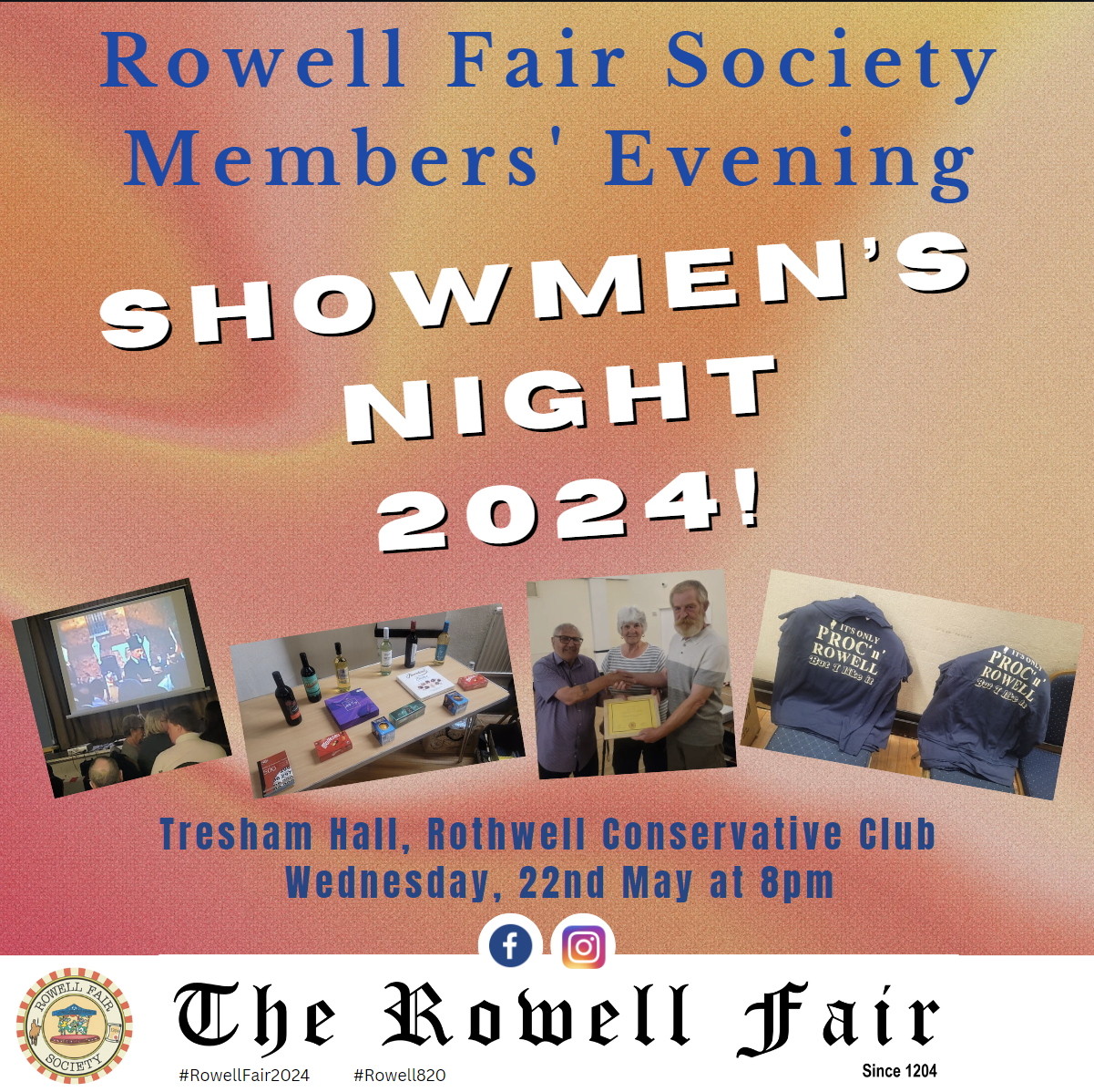 You are currently viewing Members’ Evening – Showmen’s Night 2024