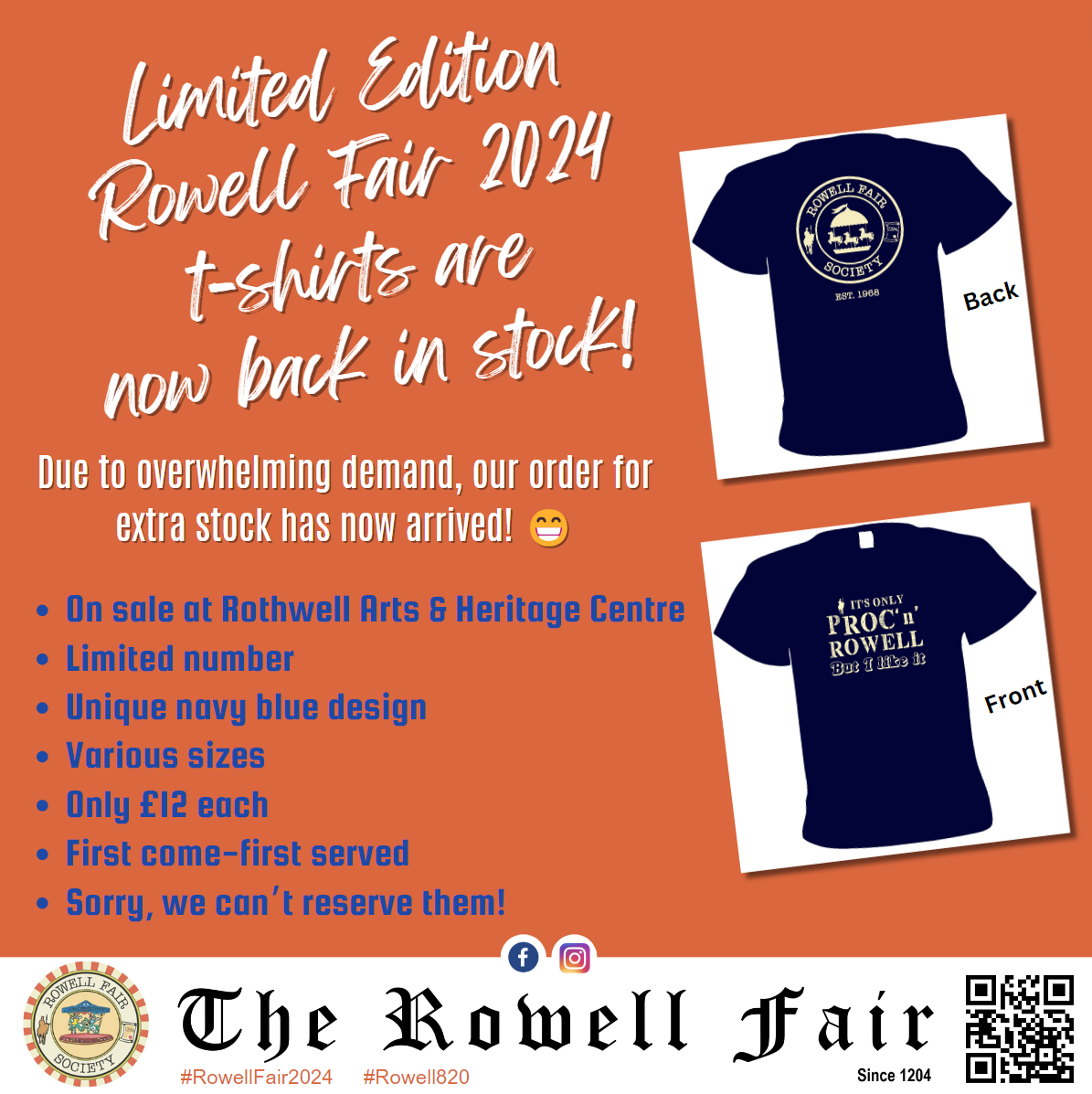 You are currently viewing The 2024 T-Shirts Return!