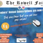 Rowell Fair Society - Pay your Annual Subscription online at RowellFair.co.uk/Support-Us