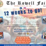 Rowell Fair, Rothwell Northamptonshire 12 week to go!