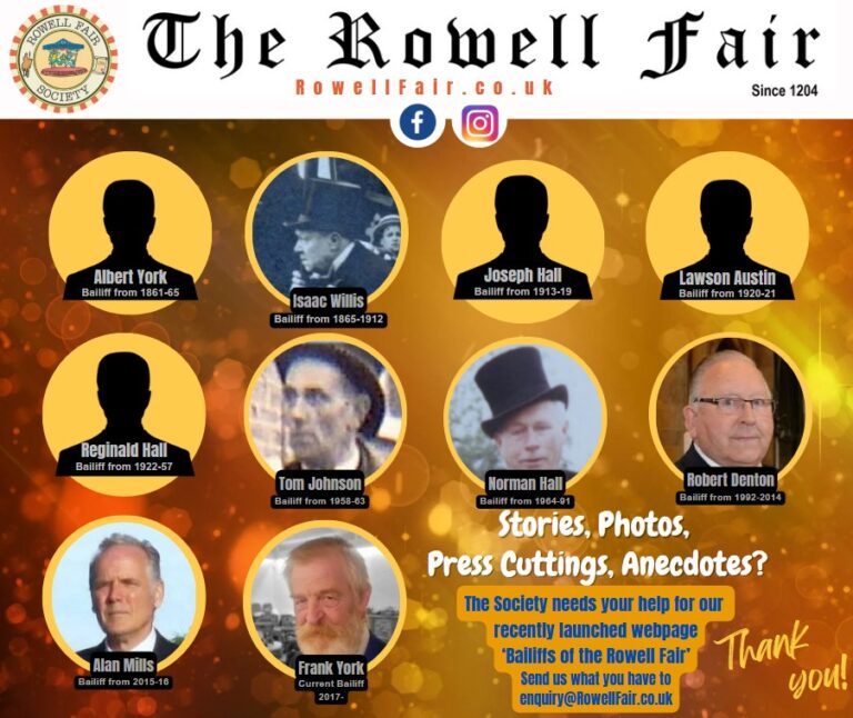 Read more about the article Rowell Fair Bailiffs – Can you help?