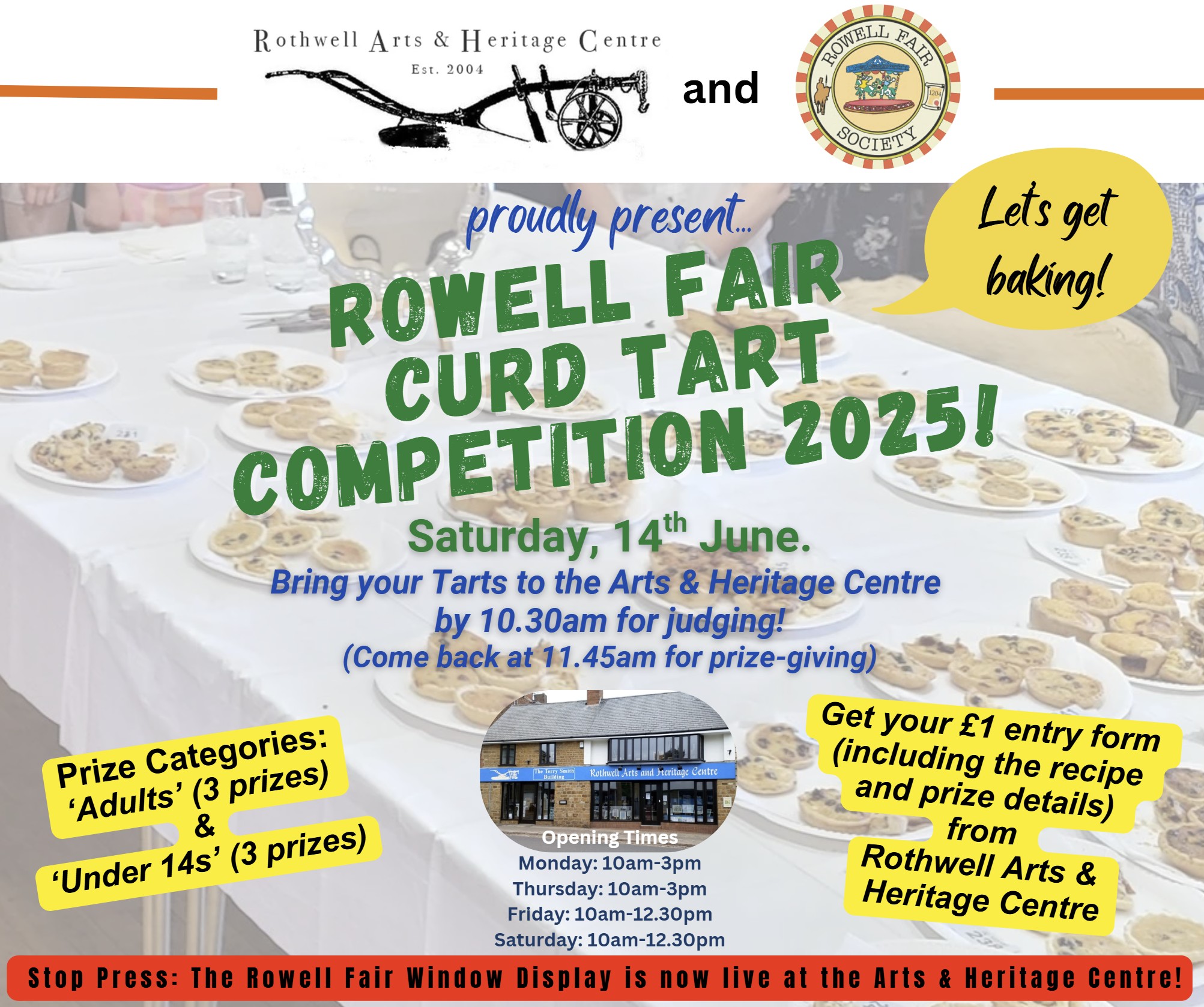 You are currently viewing Rowell Fair Curd Tart Competition 2025