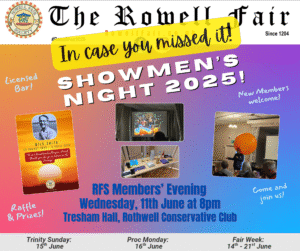Read more about the article Members’ Evening – Showmen’s Night 2025