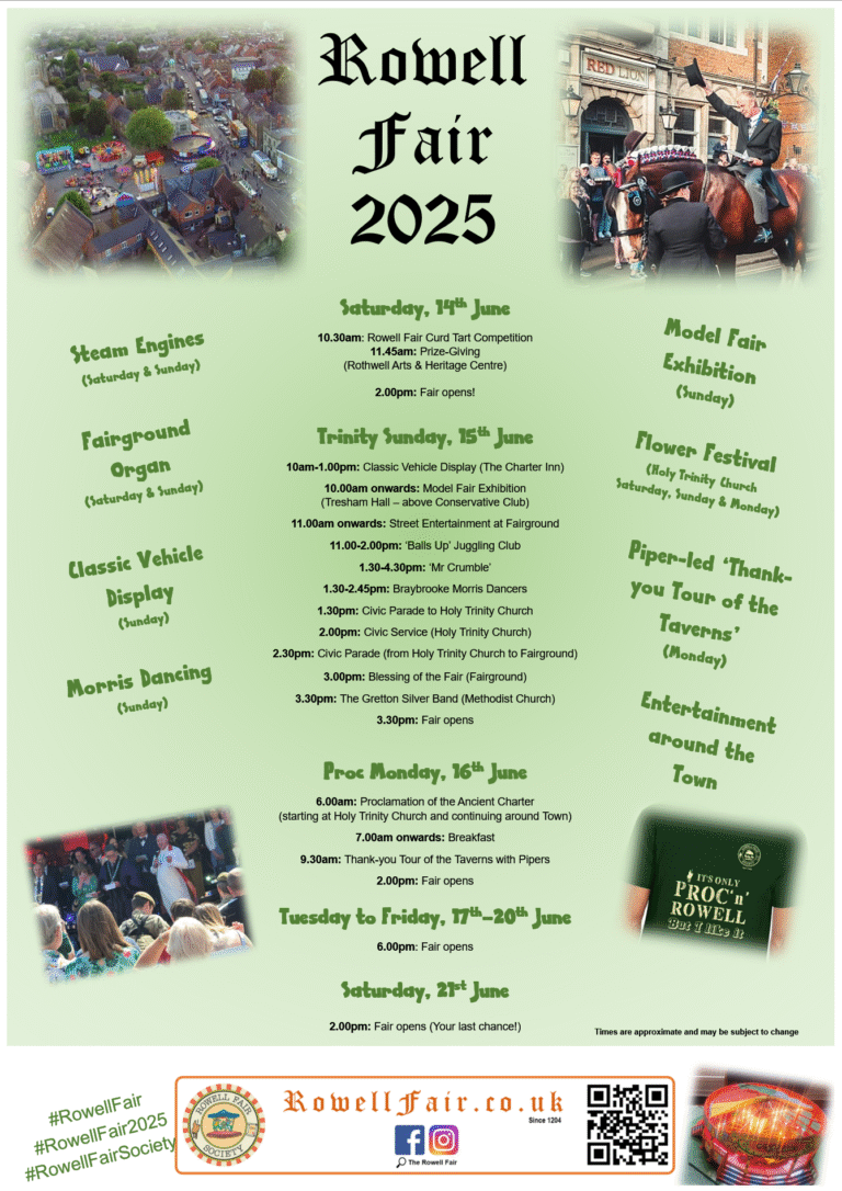 Read more about the article Rowell Fair 2025 – The Programme