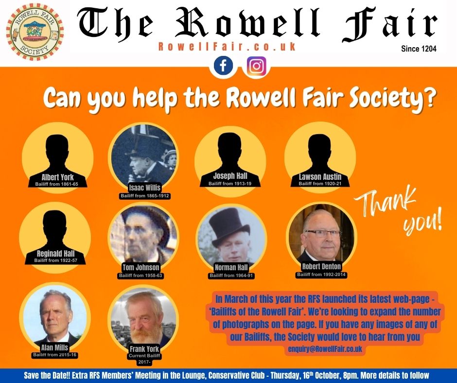 You are currently viewing Can you help the Rowell Fair Society?