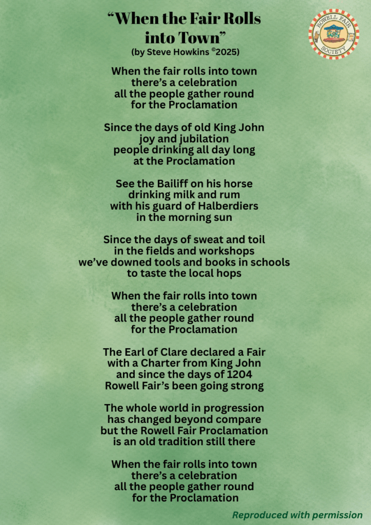 'When The Fair Rolls Into Town' by Steve Howkins