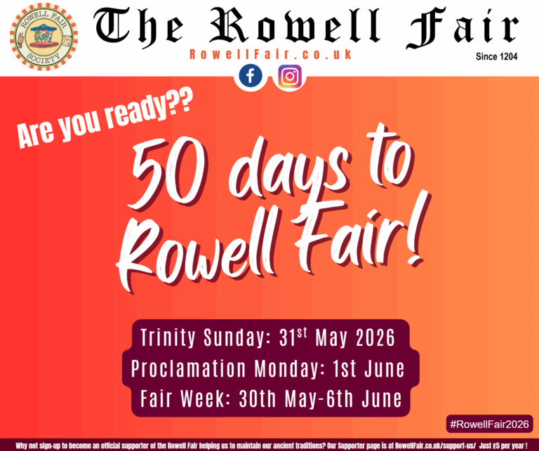 Read more about the article The Countdown has begun – 50 Days to Go!