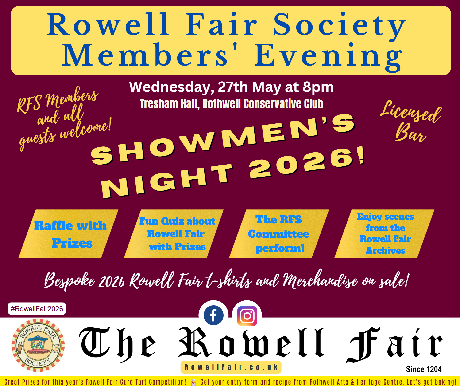 You are currently viewing Members’ Evening – Showmen’s Night 2026