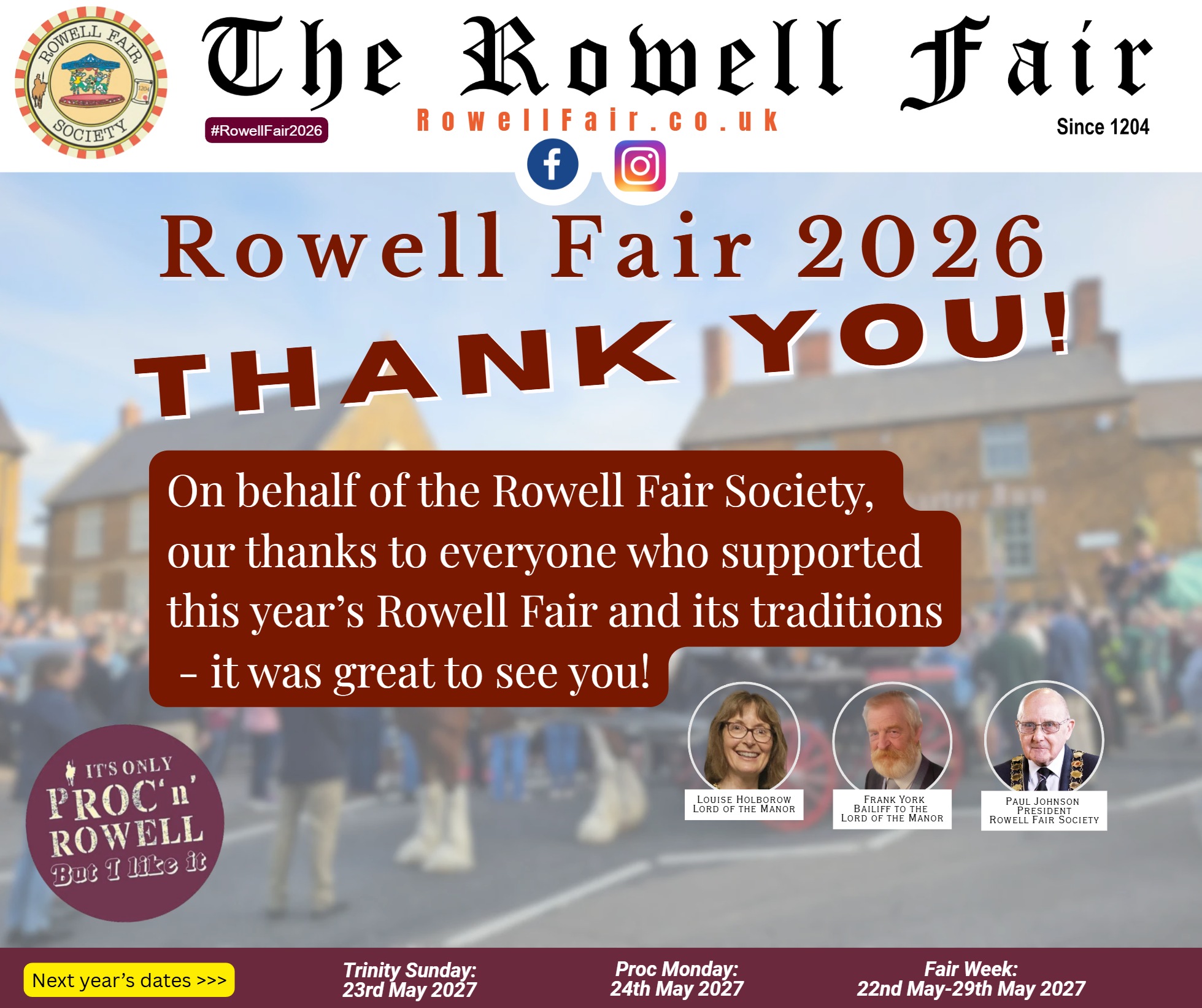 You are currently viewing Thank YOU Rowell!